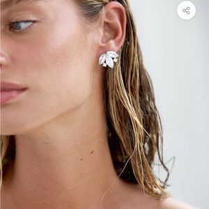 Amelie George Celine-Crystal Stud Earrings